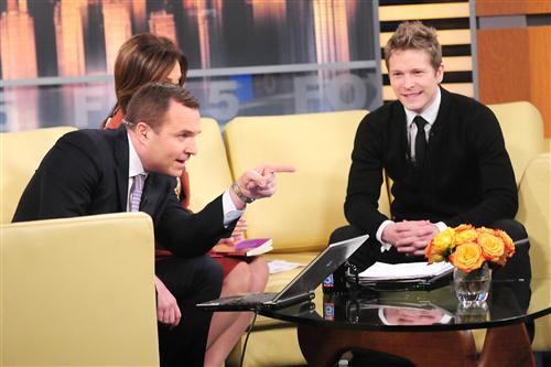  Matt Czuchry appears on Good giorno New York (18.04.2012)