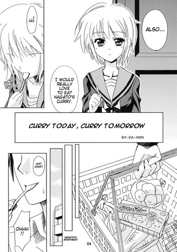  Nagato and curry, de curry