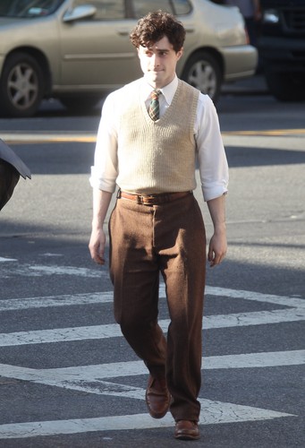  On the set of «Kill Your Darlings» - April 17, 2012