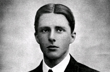  Rupert Chawner Brooke (3 August 1887 – 23 April 1915)