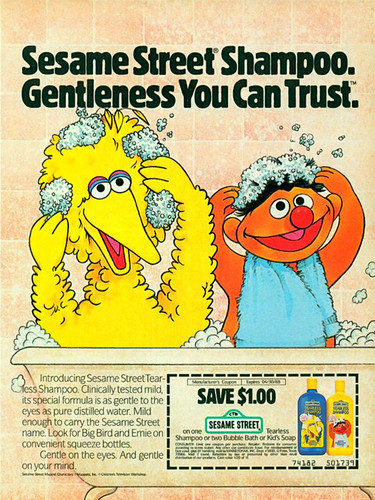 Sesame Street shampoo