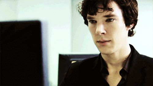  Sherlock winking is really hooot!!!!!>3~