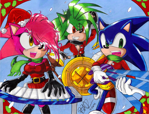  Sonic Underground Рождество