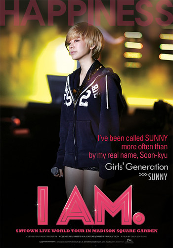  Sunny "I Am" English poster
