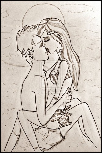  a kiss in the beach, pwani