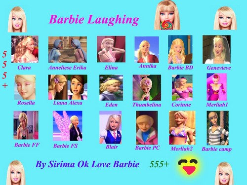  Барби laughing 555+