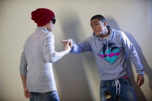  justin bieber, quincy brown new photoshoot, 2012