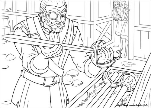  3Ms coloring page