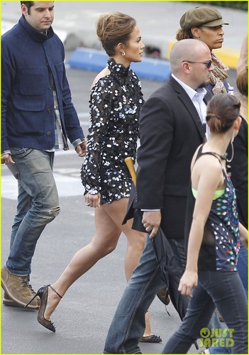  Arriving At American Idol Elimination mostrar In Hollywood [26 April 2012]