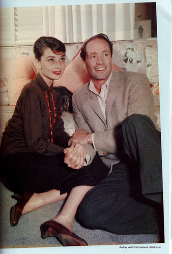  Audrey and Mel Ferrer