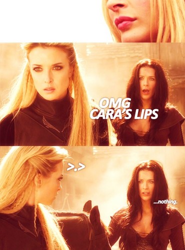  Cara's lips