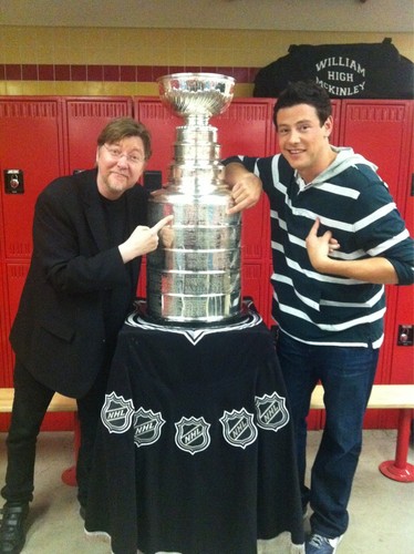  Cory and Brad with Stanley Cup
