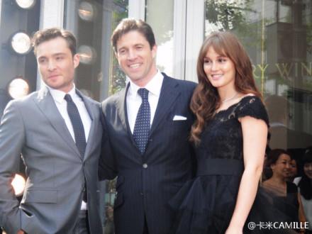  ED WESTWICK & LEIGHTON MEESTER in SHANGHAI for HARRY WINSTON / - April 27, 2012