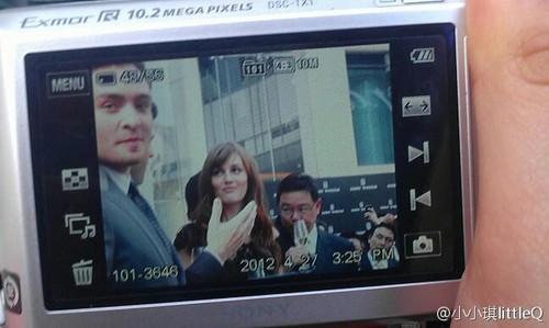  ED WESTWICK & LEIGHTON MEESTER in SHANGHAI for HARRY WINSTON