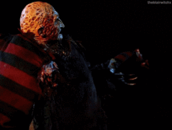  Freddy vs Jason Gif