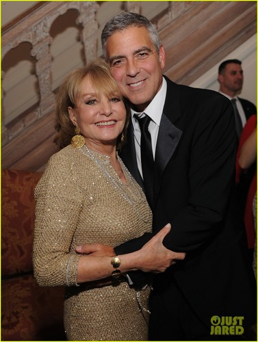  George Clooney - White House Correspondents' 공식 만찬, 저녁 식사 2012