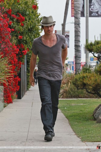  HQ Pics - Ian Somerhalder out and about in West Hollywood Los Angeles on April, 24