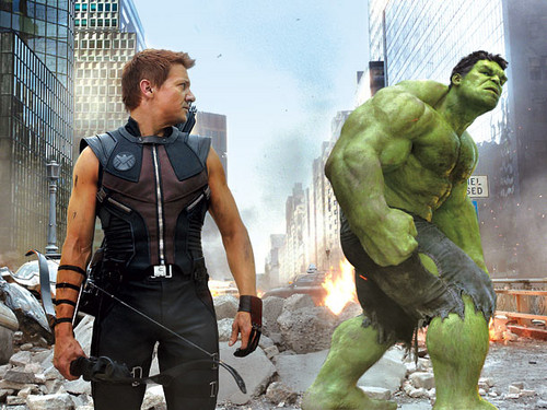  Hawkeye and Hulk