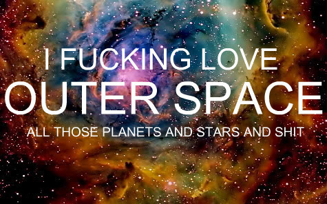  I amor Outer el espacio