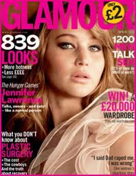  Jennifer Lawrence on Glamour cover