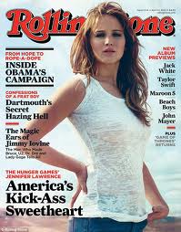  Jennifer Lawrence on Rolling Stone cover