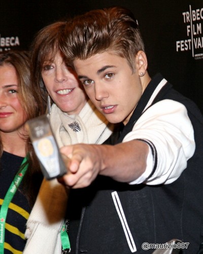  Justin At Tribeca Film Festival