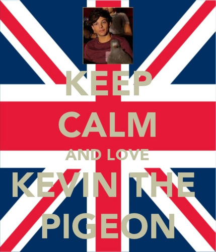 Keep Calm And Love Kevin The Piegon