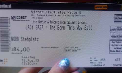  MY TICKET TO THE BTWBALL <3