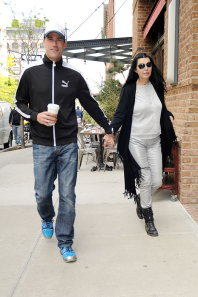 Matthew Fox and his wife in New York