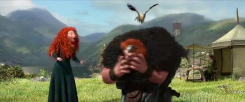  Merida and Her Father - Ribelle - The Brave Takes on the NFL Draft