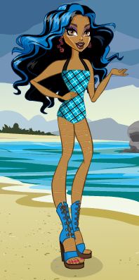  Monster High Ghouls' Swimsuits