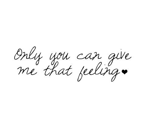  Only u Can Give Me That Feeling