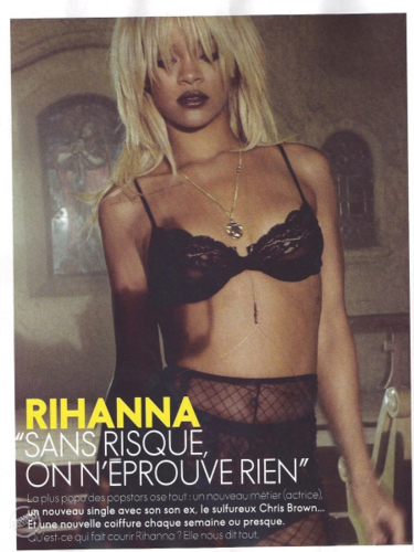  Rihanna - Magazine Scans - Elle France - May 2012