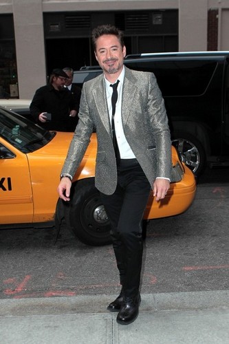  Robert Downey Jr. Leaving The Trump Soho Hotel