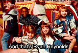 Ryan Gosling pointing out his famous castmates from his MMC Days