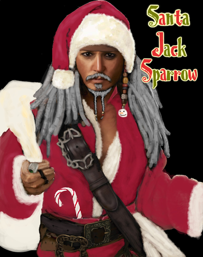  Santa Jack Sparrow