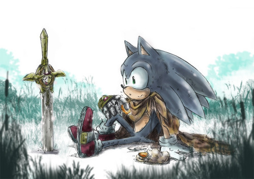  Sonic and the black night