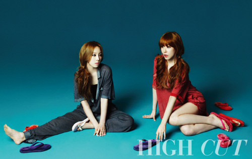  Taeyeon & Tiffany for High Cut