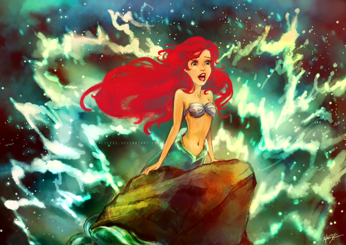  Walt Disney Fan Art - Princess Ariel