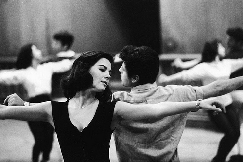 West Side Story dance rehearsal