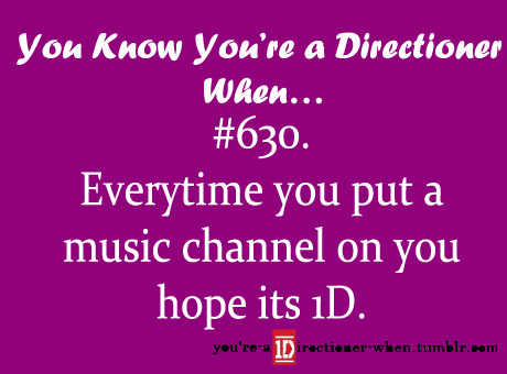  toi know you're a Directioner when...♥