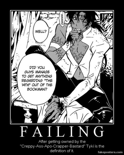  a funny Poster of Tyki