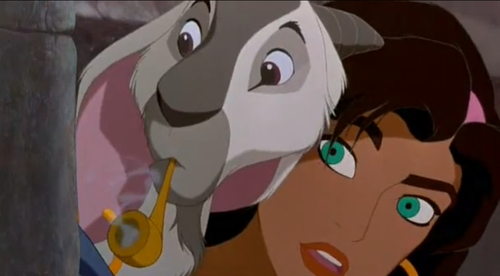  esmeralda and djali wolpeyper