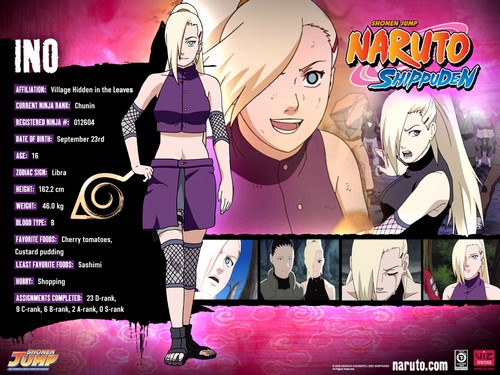naruto characters profiles 