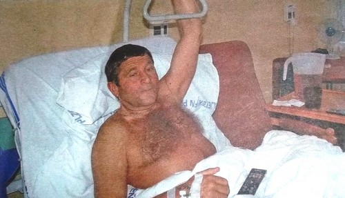  sexy jockey Josef Vana naked in hospital