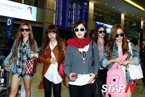  Incheon Airport back from Thailand 120409
