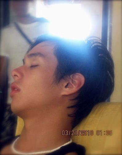  AJ's sleeping... cute <3