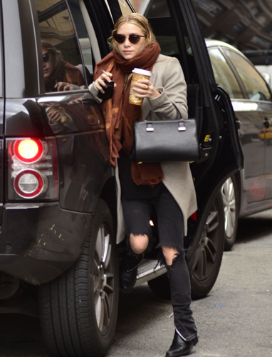  Ashley - Out and about in New York, December 17, 2011