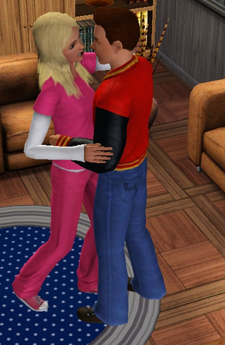  Billy and Jessica in Sims 3