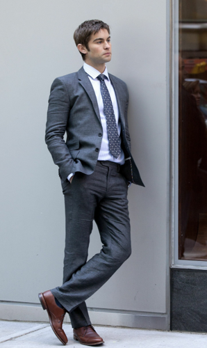  Chace - Gossip Girl - Behind the Scenes - March 30, 2012